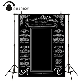 

Allenjoy background for photo studio customized love wedding black bottom backdrop for photo studio fantasy backgrounds
