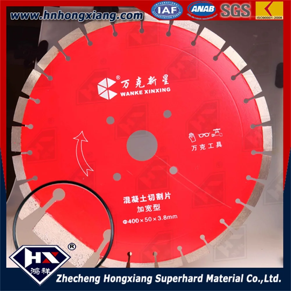 

16 Inch Diamond Blade for Concrete and Asphalt Road Cutting 27years factory sell