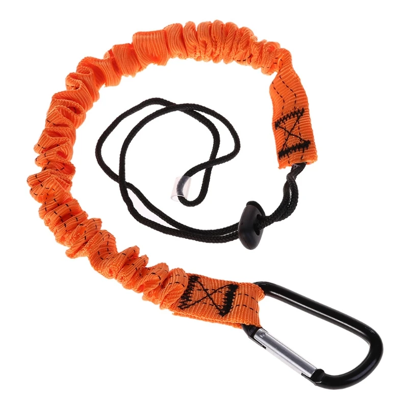 Carabiner Lanyard Retractable Rope Telescopic Elastic Buckle Climbing
