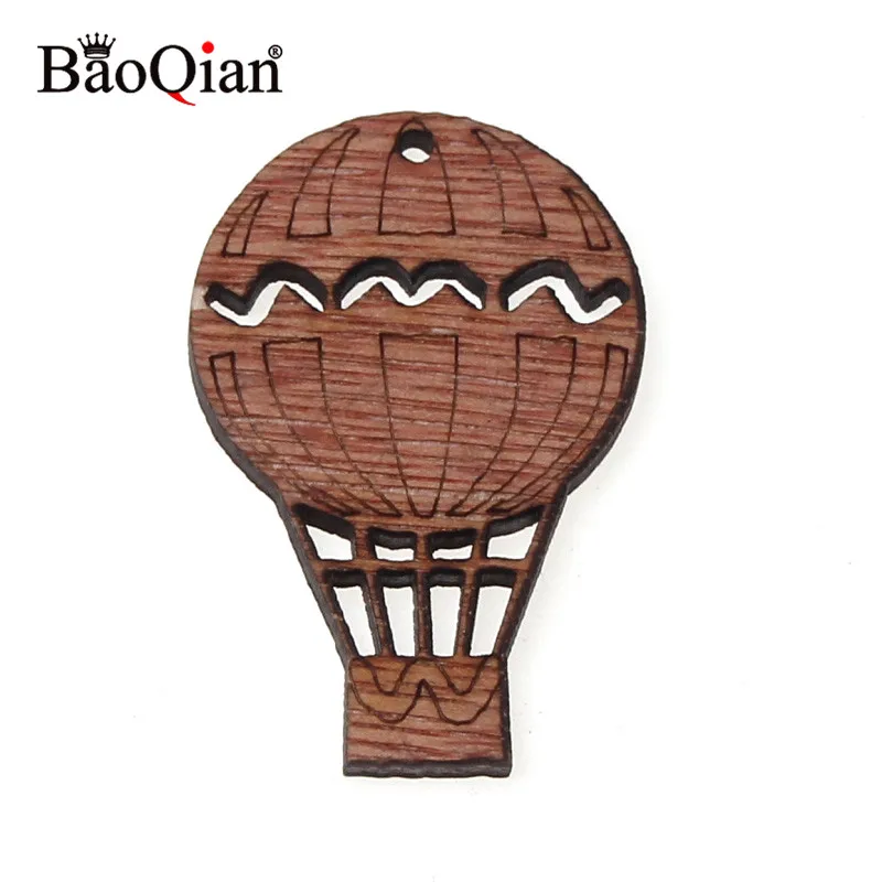 10 шт воздушный шар деревянный Коллекция коллекция деревянные, подвесные Craft DIY принадлежности для скрапбукинга украшение для дома ручной работы