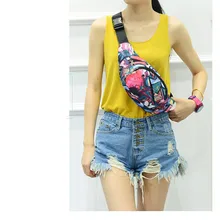 Многофункциональная модная повседневная женская поясная сумка с мультяшным изображением, женская сумка через плечо, индивидуальная Повседневная сумка из ткани Оксфорд на груди