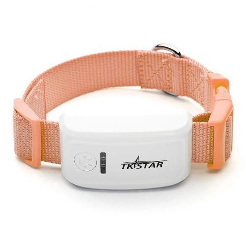 Ожерелье TKSTAR MiNi с GPS трекером для домашних животных GSM GPRS TK909 отслеживание в режиме