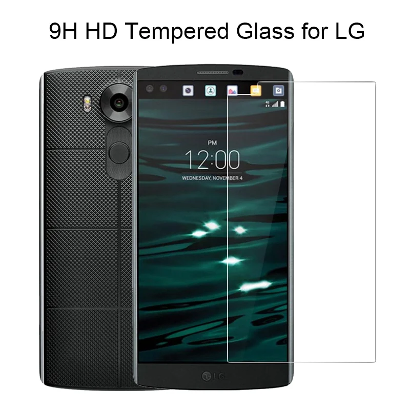 2 предмета в комплекте 9H Твердость Закаленное стекло смартфон Защитное стекло для LG G7 G6 G5 G3 G2 протектор экрана на LG K10 Pro
