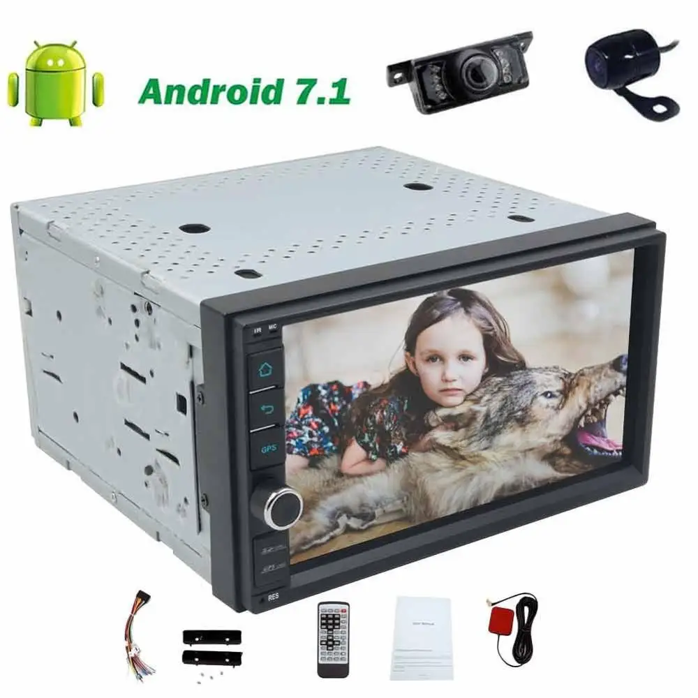 7 Car PC Autoradio GPS Navigation Car font b Radio b font Stereo no DVD Android
