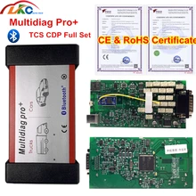 Новые Multidiag Pro TCS полный комплект 2015R3/. R0 программное обеспечение bluetooth одноплатный Авто диагностический инструмент для автомобиля/багажник