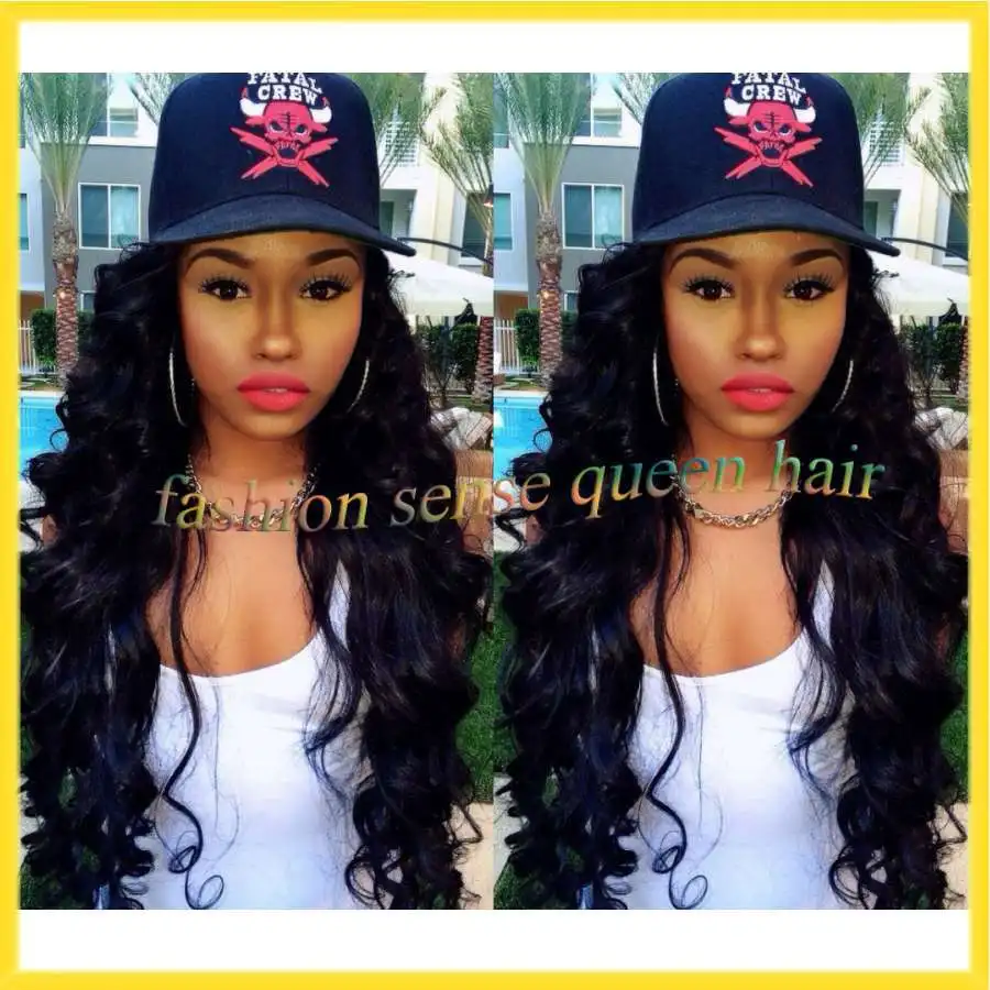 Middle Part Wavy Sew In Hairstyles