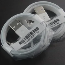 20 шт. E75 чип USB кабель OD 3,0 мм Быстрая зарядка USB кабель синхронизации данных 6 футов Foxconn 1 м USB кабель для iPhone 7 8 Plus XR XS Max