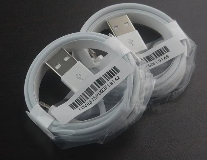 

E75 chip USB Cable OD 3.0mm Fast Charging USB Data Sync Cable 6FT Foxconn 1m USB Cable For iPhone 7 8 Plus XR XS Max