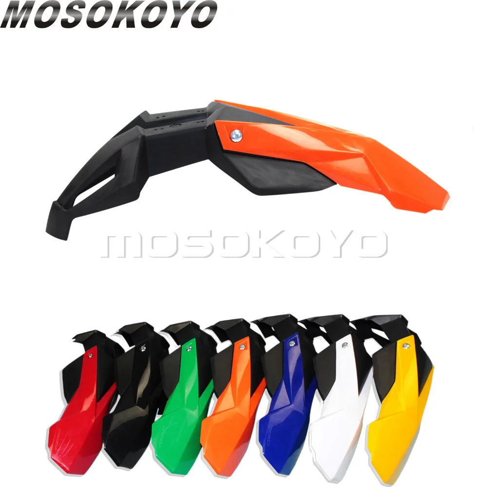 Оранжевый брызговик для кроссового мотоцикла переднее крыло Evo SX SXF XC XCW EXC 125 150 | Отзывы и видеообзор