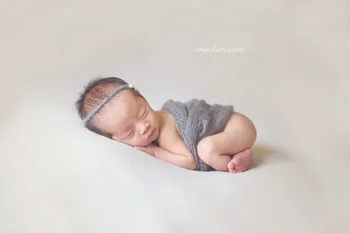 

Vintage Linen Photography Backdrop, Posing Fabric, Basket Filler, Prop, photography backdrop baby wrap and hairband set