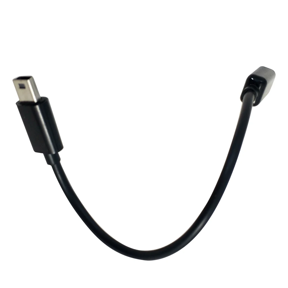 DANSPEED 10 см Micro USB мама к Mini папа F/M удлинитель Дата зарядный кабель черный|mini usb|usb