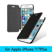 Для Apple iPhone 7 Plus 5.5 Элитный бренд Топ Слои Пояса из натуральной кожи чехол задняя крышка телефона кожи для Apple iPhone 7 iphone7 4.7