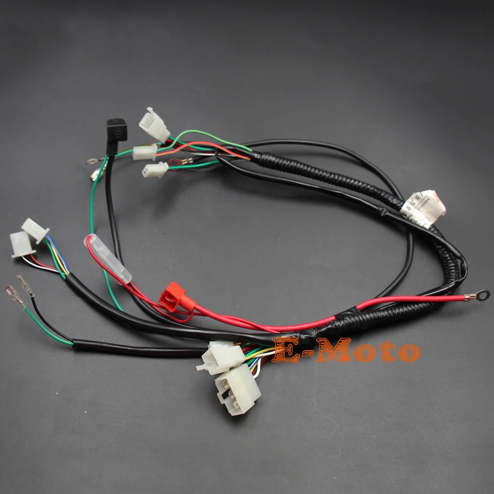 WIRELOOM WIRE LOOM WIRING HARNESS 250cc 300cc 200cc 150cc DIRT BIKE PIT