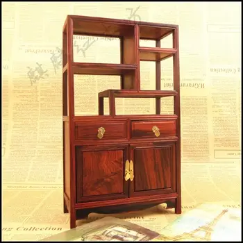 

Kylin rosewood crafts multi frame micro miniature antique Ming and Qing furniture model genuine gift decoration
