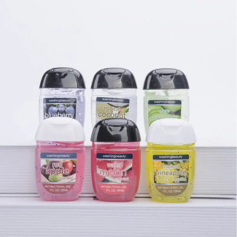 30ml Outdoor Cleansing Fluid Travel Portable Mini Hand Sanitizer Disposable No Clean Waterless Scented Gel Leak Proof