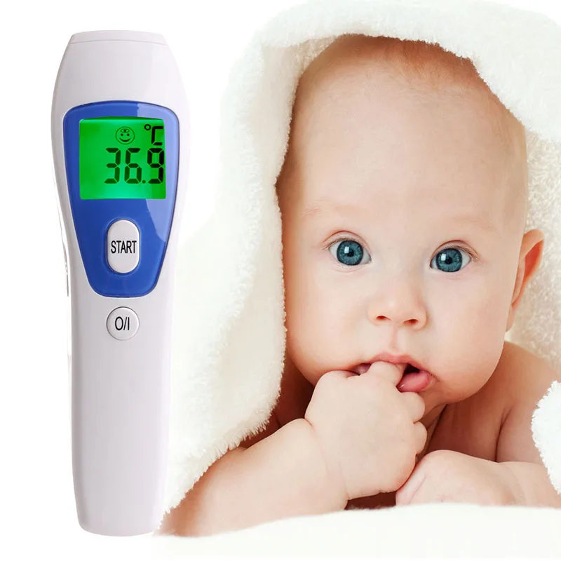 Взрослый ребенок цифровой инфракрасный термометр тела Лоб Младенческая поверхности Температура