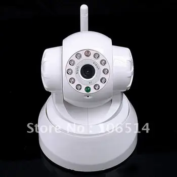 

Free shiping white Wireless Webcam, IP Camera manufacturer