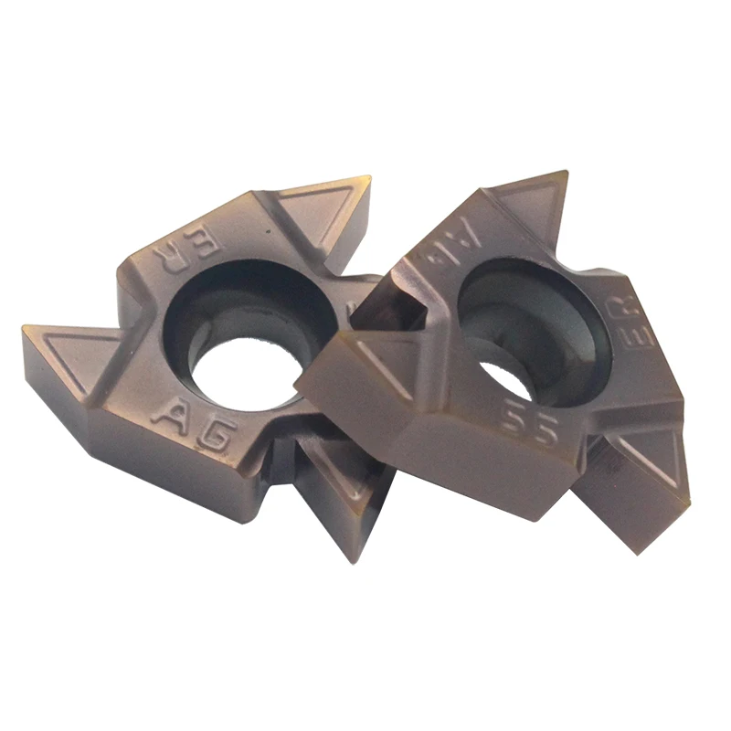 16ERM AG55 LF6018 20PCS Carbide inserts Cutting Tools slot blade for grooving Holder Tools SNL
