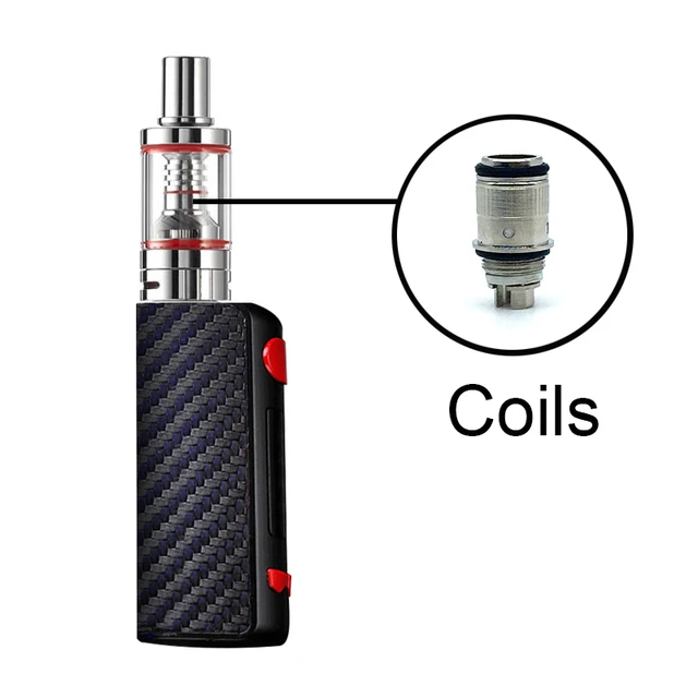 Cewka do QAZ MINI 80W Vape elektroniczny papieros parownik FLYoung X3 X1 T80 lexington 50W gitara Atomizer parownik odporność na -