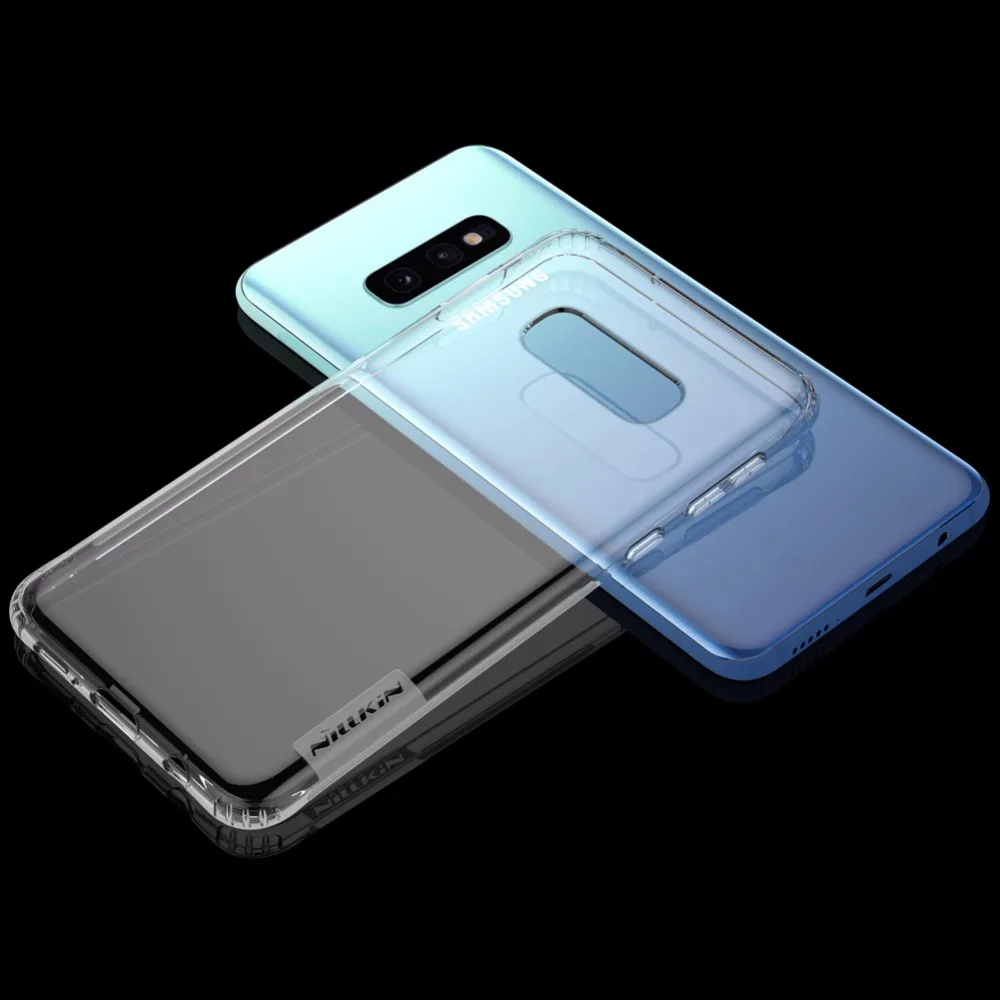 Чехол для samsung Galaxy S10e, Nillkin, натуральный, мягкий, TPU, прозрачный, противоударный, задняя крышка для samsung S10e