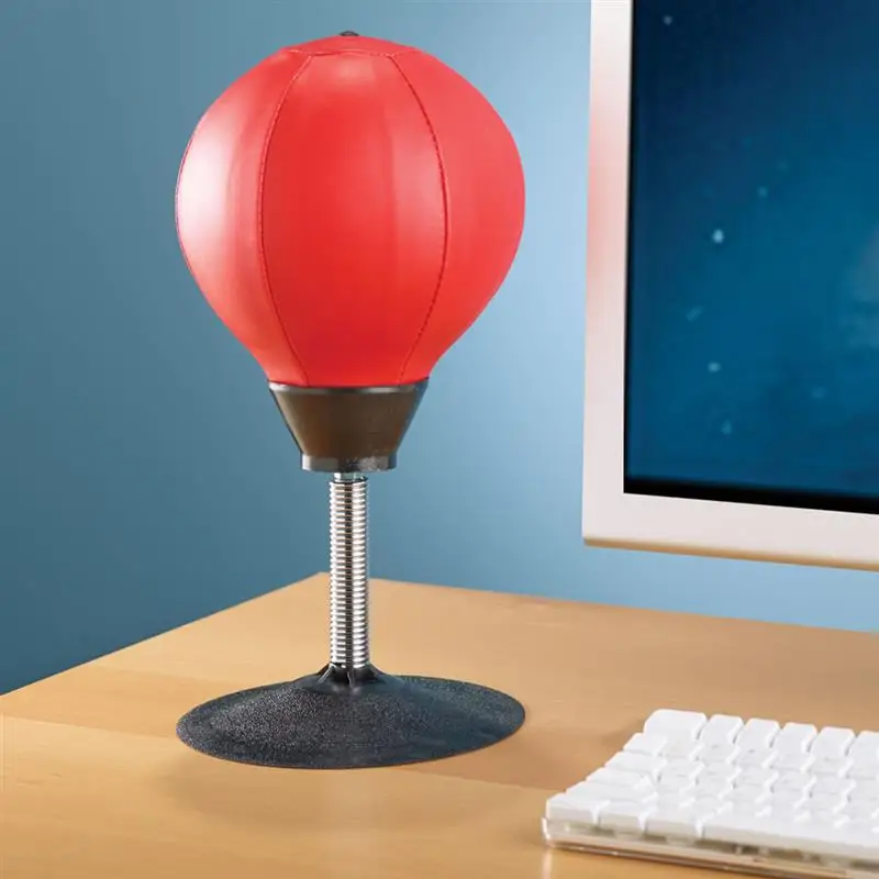 RUNACC-Desktop-Punching-Ball-Suction-Freestanding-Reflex-Boxing-Bag-Punching-Pedestal-Ball-With-Free-Inflator-Red (3)