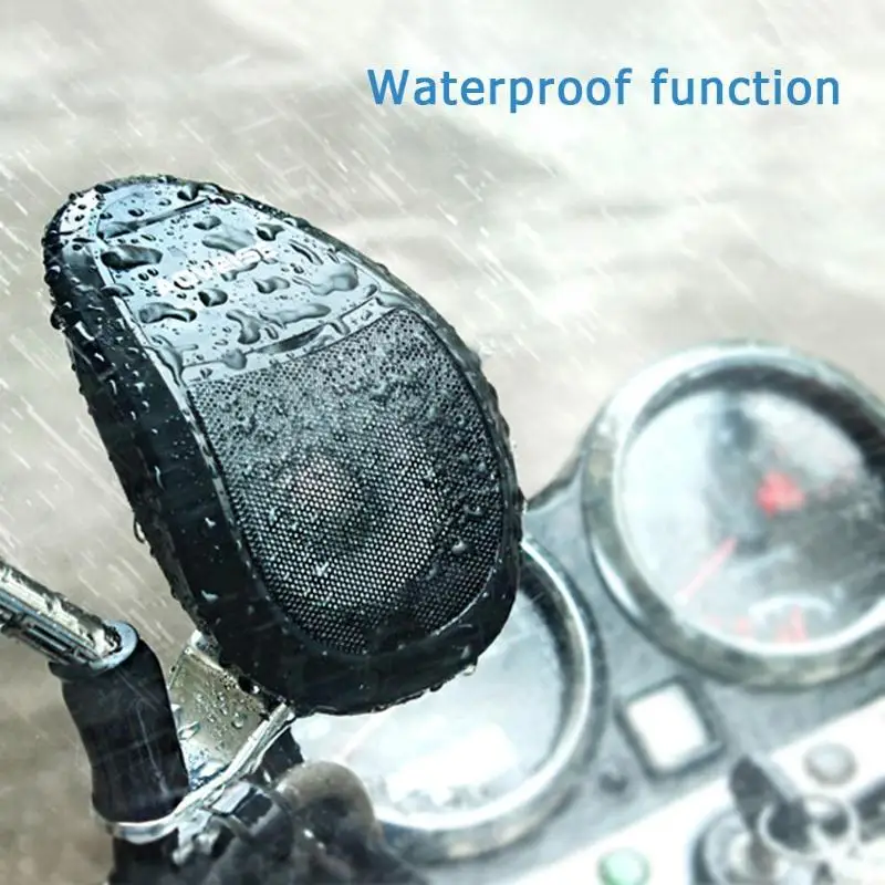Player de Áudio Sistema de Som à Prova Dwaterproof fm para a Motocicleta Água Moto Alto-falante Bluetooth Music Rádio - Atv Utv Scooter Mp3 9 Áudio p motos