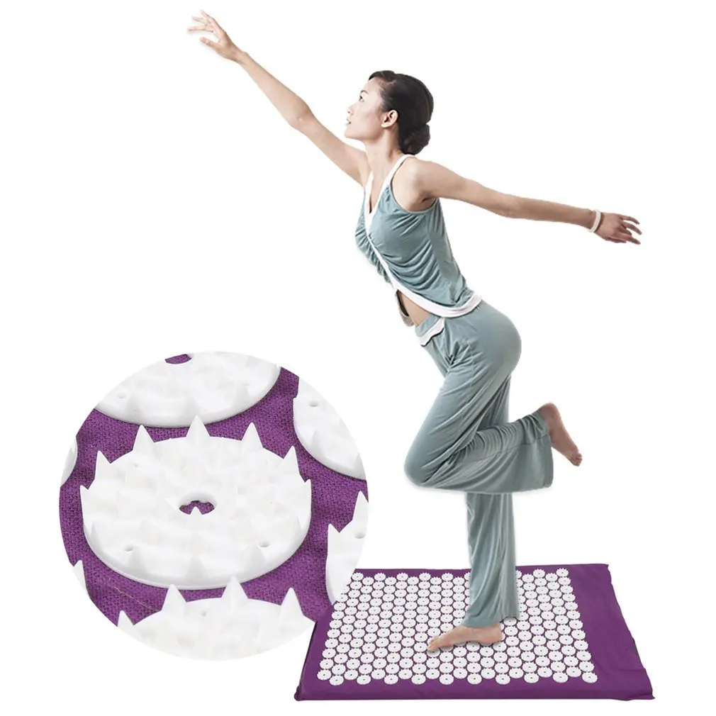 Acupuncture Massage Cushion Pillow Belt Neck Head Hand Full Body Acupressure Mat Massager Muscle Pain Relief Relax Acupuncture Massage Cushion Pillow Belt Neck Head Hand Full Body Acupressure Mat Massager Muscle Pain Relief Relax