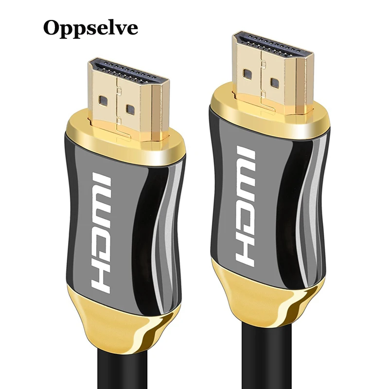 

Oppselve HDMI Cable HDMI to HDMI 2.0 HDR 4K For Splitter Extender Adapter Nintend Switch HDTV PS4 1m 2m 3m 5m 10m Cable HDMI 3D