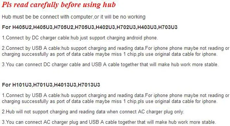 before using hub1