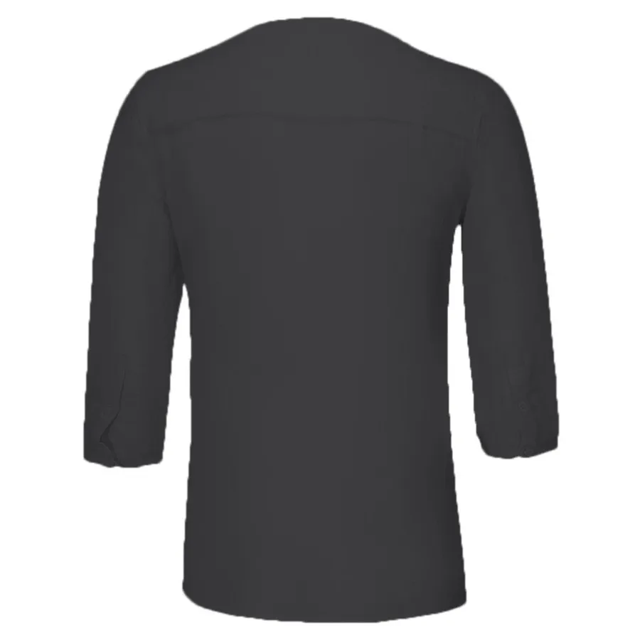 2019 fashion swimming suit for men long solid color cotton and cropped seven-quarter sleeve shirt camiseta surf hombre 30J22 (1)