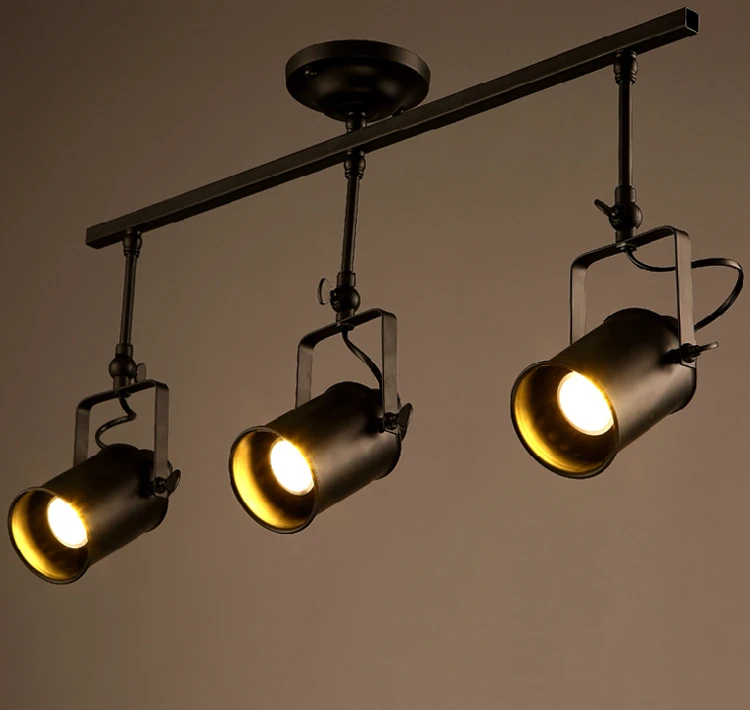 Achetez en gros lampe de plafond noir en ligne à des grossistes ... Spots Créatif plafond