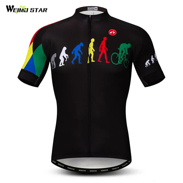 US $13.56 Weimostar Cycling Jersey 2019 pro team Cycling Clothing Summer Short Sleeve MTB Bike Jersey Racing 