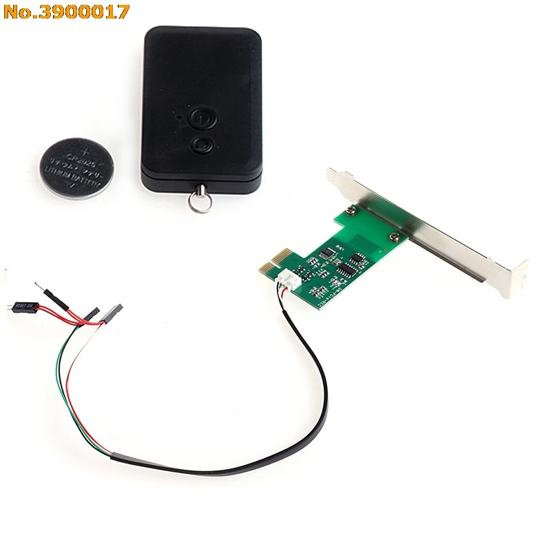 

Mini PCI-e Desktop PC Remote Controller 20m Wireless Restart Switch Turn On/OFF