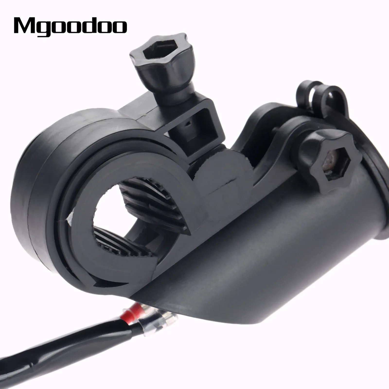 Мотоцикл Dual USB розетка Зарядное устройство Питание адаптер 12 24V 2.1A Прикуриватель