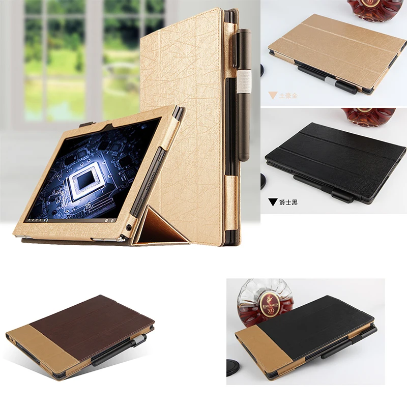 

Leather Case For Lenovo YOGA BOOK Case Cover Luxury 10.1" Flip For Lenovo YOGA BOOK Cover Shell Tablet PC Skin