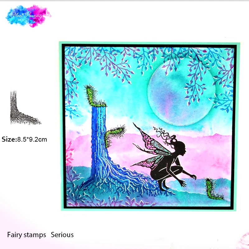 

fairy tree root Transparent Clear Silicone Stamp Seal for DIY scrapbooking photo album Decorative clear stamps