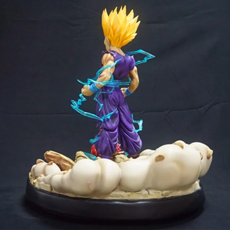 Аниме Dragon Ball Z War Damage Ver GK Супер Saiyan Сын Гохан 1/4 статуя из смолы фигурку модель Giocattolo G2539