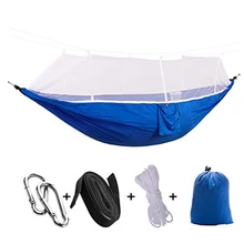 Hammock Ultralight Parachute Hammock Hunting Mosquito Net Double Lifting Outdoor Furniture Hammock Swing Chair Muebles