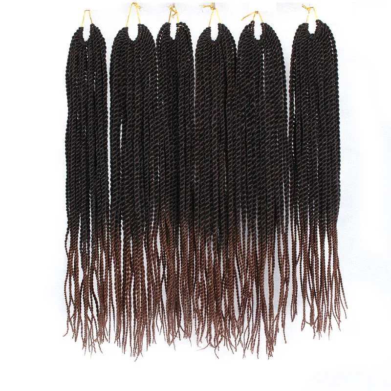 synethtic hair for braiding crochet senegales twist straight hair  (20)