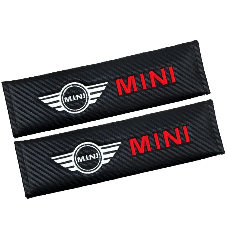 2 шт хлопок фланель углеродного волокна защитный чехол для Mini Cooper 2011 2012 2013 Аксессуары - Цвет: Серый