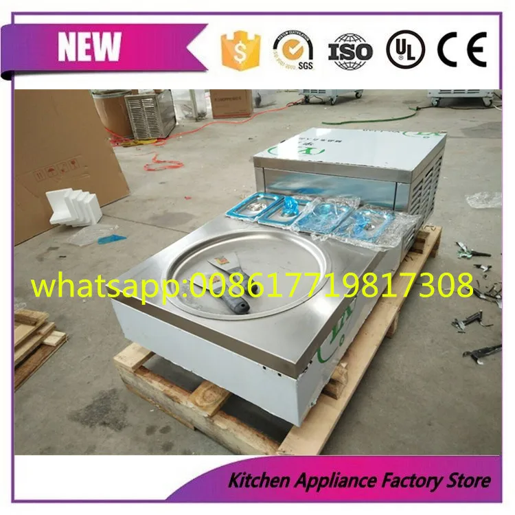 35 Cm Single Pan Thailand Ice Cream Roll Machine /fried Ice Cream