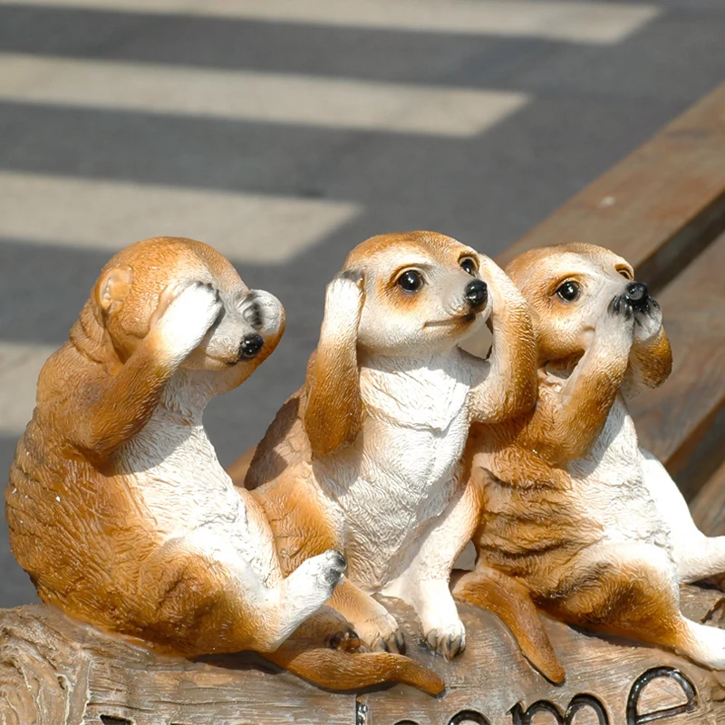 Статуя Meerkat menagery|Статуэтки и миниатюры| |