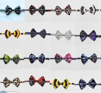 

50pc/lot Big Sale New Colorful Handmade Adjustable Pet Dog Ties Pet Bow Ties Cat Neck ties Dog Grooming Supplies SP-1
