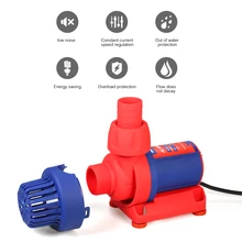 DC 24 V водонепроницаемый бесщеточный переменный водяной насос с интеллектуальным контроллером погружной водяной насос для аквариума