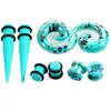 Utimtree Hip Hop Acrylic Ear Expanders Printing Stretching Earring Piercing Body Jewelry Flesh Ear Expanders Plugs And Tunnels ► Photo 3/6