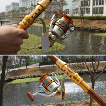 

High EF Series Aluminum 12BB Ball Bearing Spool Spinning Line Wheel Rocker Arm Fishing Reel DOG88