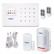 KERUI G18 Super Thin GSM Alarm Systems Android IOS APP Alarms Home Security System