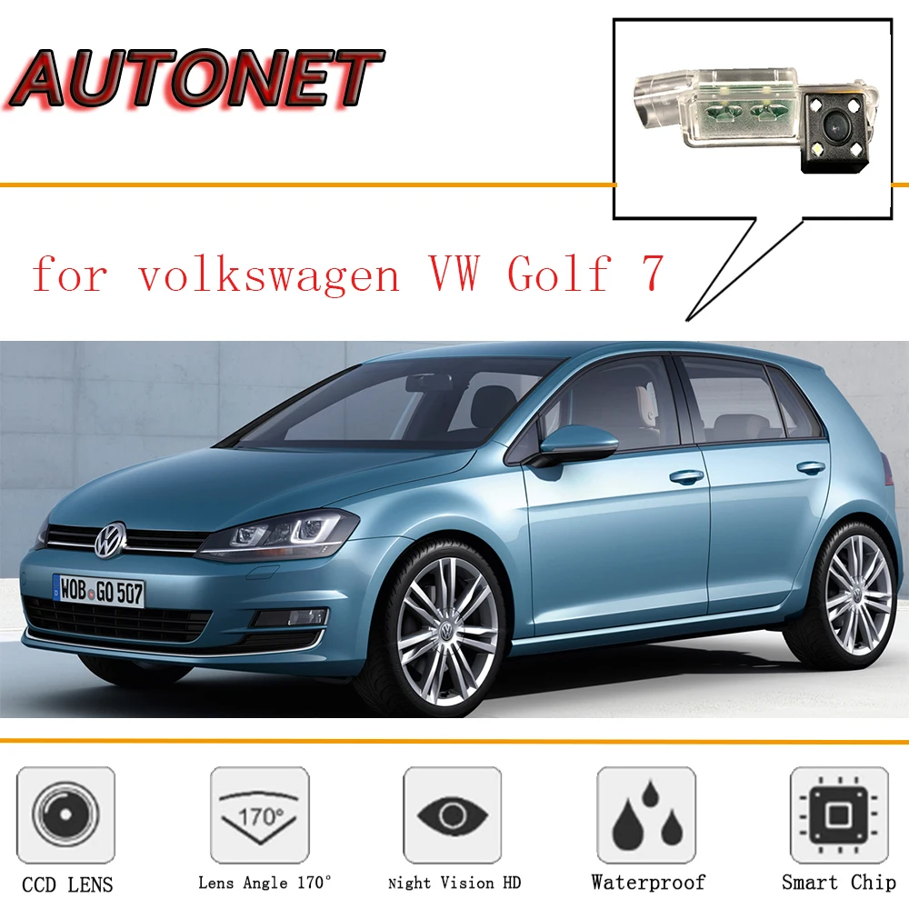 AUTONET камера заднего вида для volkswagen Golf 7 5G MK7 3D 5D 2012~ /CCD/Ночное видение/номерной знак камера