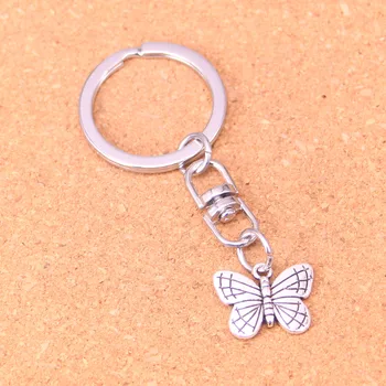 

20Pcs double sided butterfly Keychain Novelty Gadget Trinket Souvenir Christmas Gift Keychain Drop Shipping