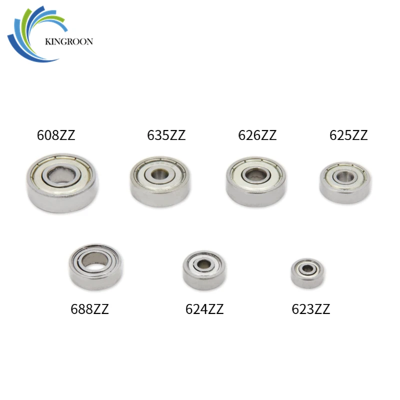 Ochoos Gcr15 F623ZZ 3D Printer Flange Bushing Ball Bearings 3x10x4mm 10PCS Metal Double Shielded Flanged Bearings for 3D Printer Ochoos Gcr15 F623ZZ 3D Printer Flange Bushing Ball Bearings 3x10x4mm 10PCS Metal Double Shielded Flanged Bearings for 3D Printer
